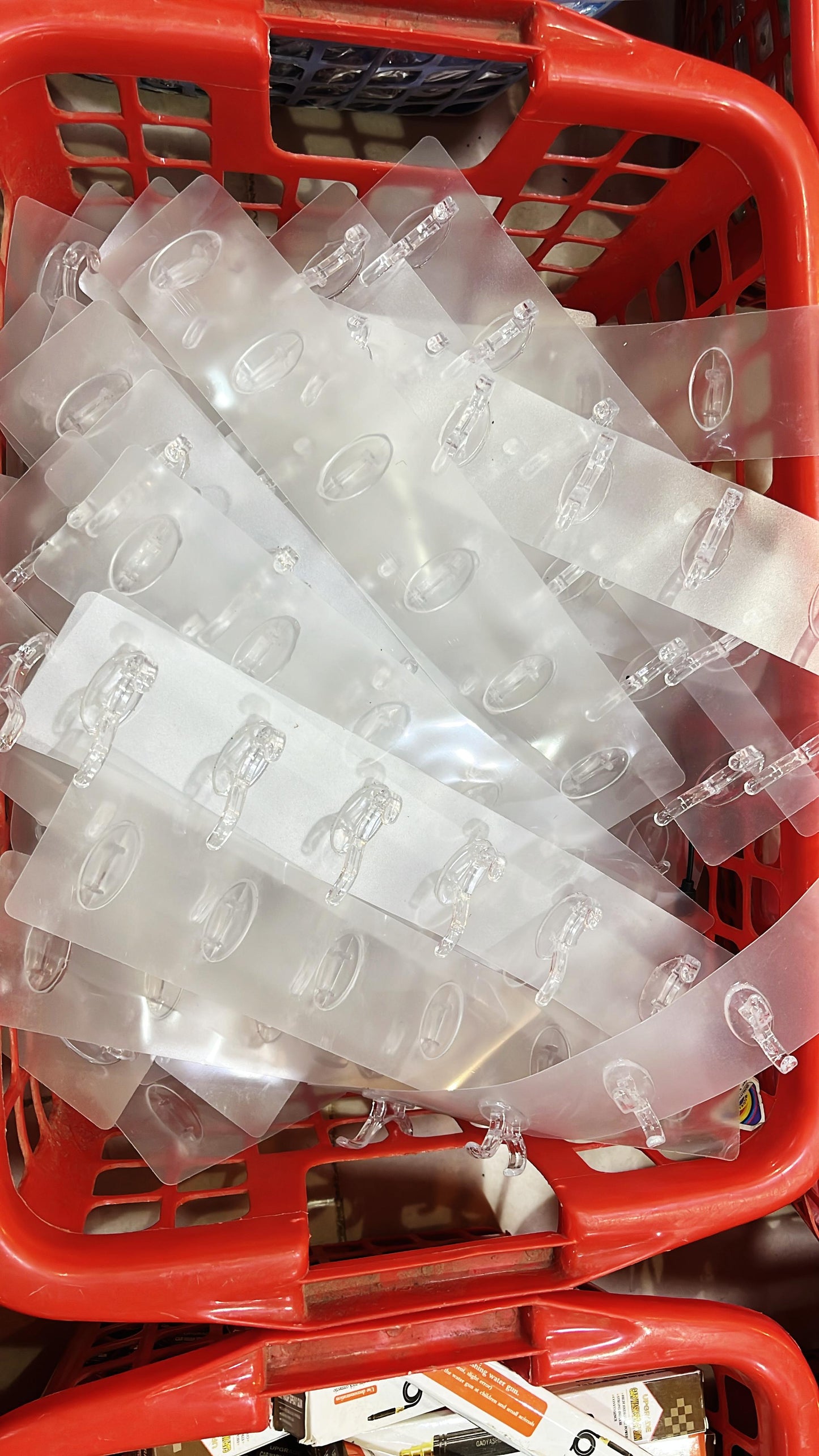 Heavy Duty Transparent Adhesive Hooks – Waterproof Wall Hanger