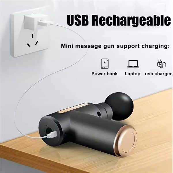 Deep Tissue Massage Gun – Pain Relief & Muscle Recovery Device
