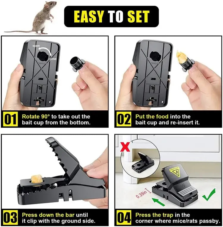 Smart Mouse Trap – Safe & Effective Pest Control