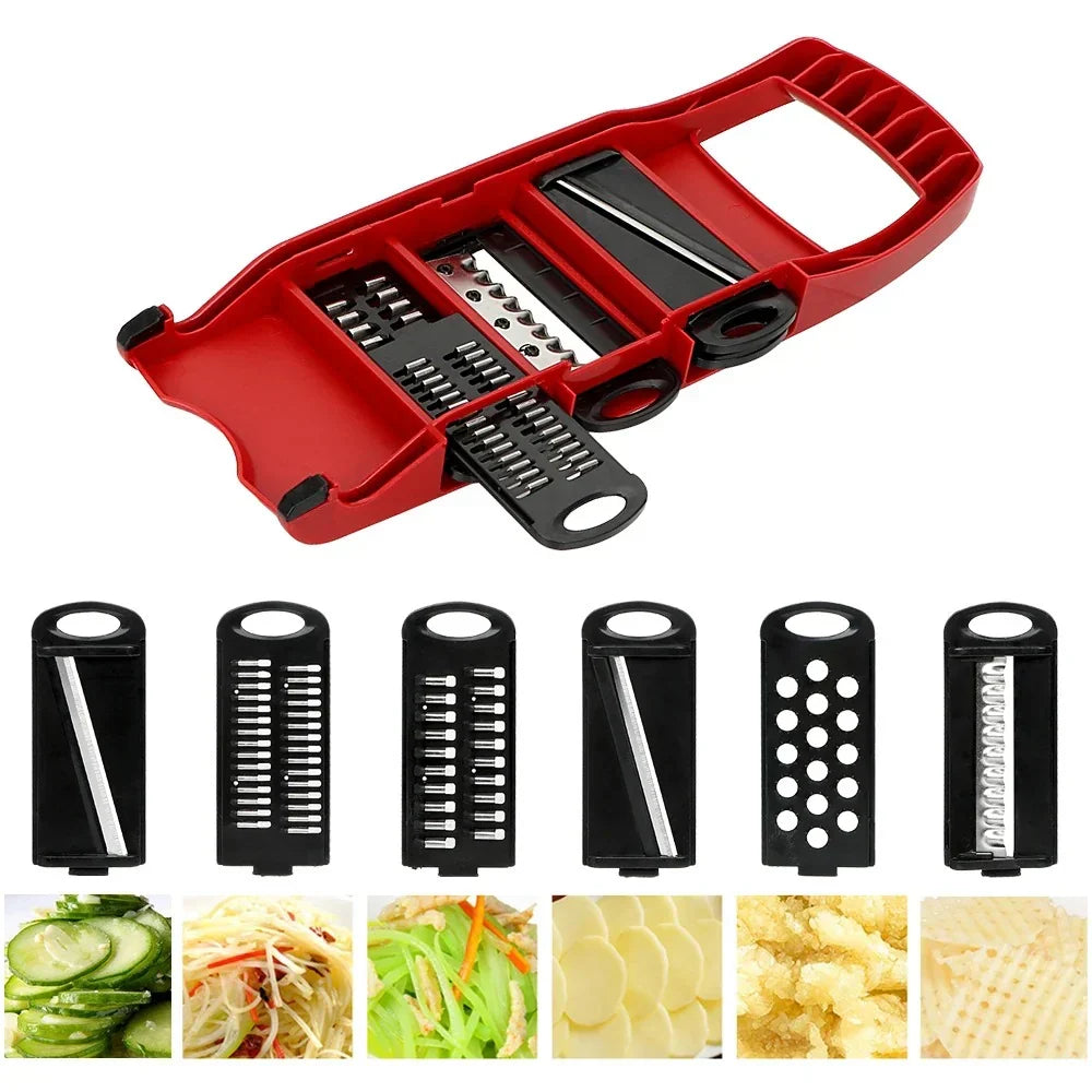 10-in-1 Mandoline Slicer – Vegetable Cutter & Grater