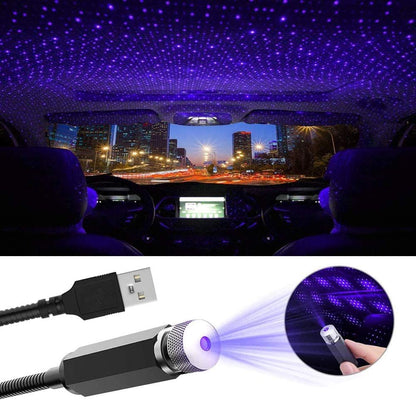 LED Car Roof Star Light – USB Galaxy Night Projector