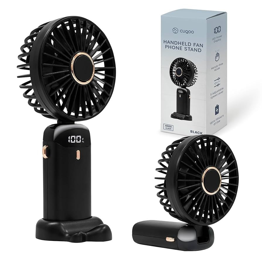 Digital Display Portable Mini Fan