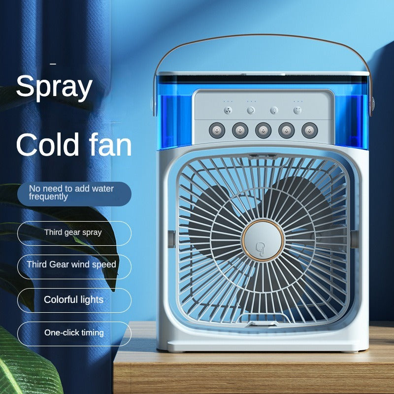 Instant Cooling Mini Air Cooler Portable USB Rechargeable Cooling Fan