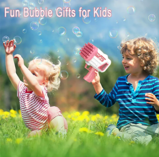 Bubble Gun Toy – Automatic Fun & Endless Bubbles
