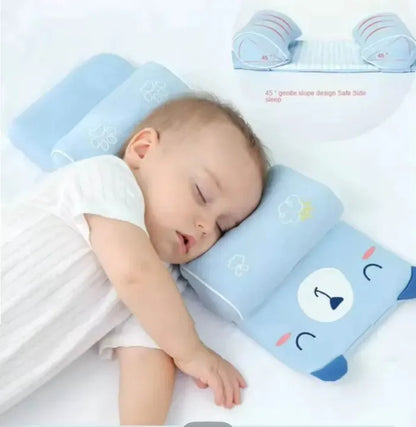 Newborn Baby Head Shaping Pillow – Soft Support Anti-Flat Head