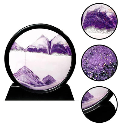 3D Moving Sandscape Painting – Relaxing Art Decor