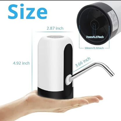 Automatic Water Bottle Pump – USB Rechargeable Dispenser