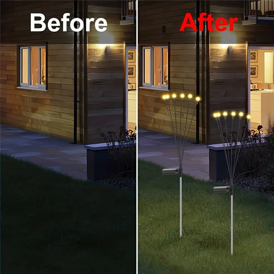 Solar Firefly Garden Lights – Waterproof Outdoor Decorative Lights