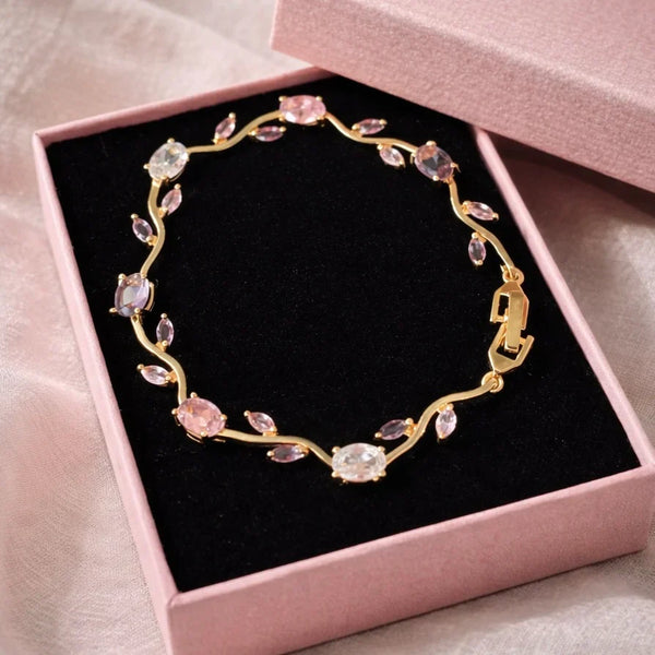 💖 Trendy Viral Tulip Bracelet | Multi Color Cute Floral Bracelet | Stylish Gift for Girls