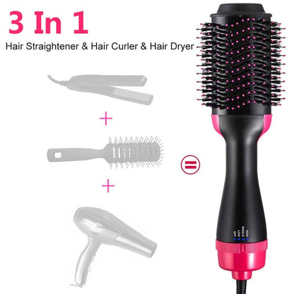 One Step Hot Air Brush – Hair Dryer & Straightener