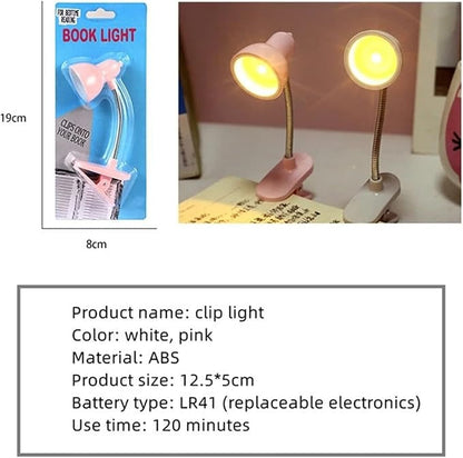 Mini Book Light – Clip-On Portable LED Reading Lamp
