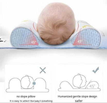 Baby Head Shaping Pillow – Soft Support for Newborn (Anti-Flat Head)
