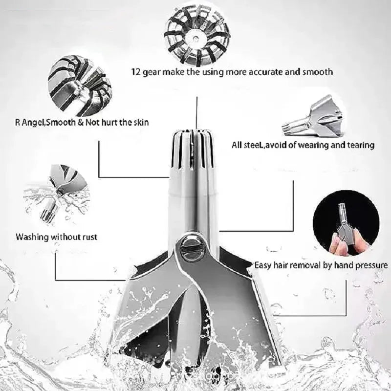 Mini Portable Nose Hair Trimmer – Precision Grooming