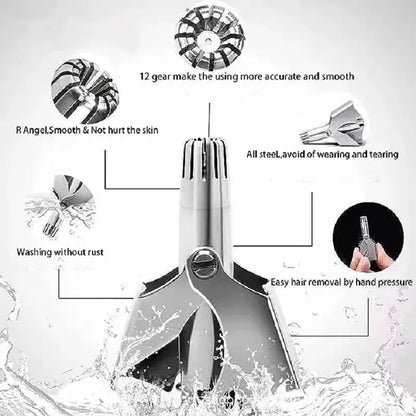 Mini Portable Nose Hair Trimmer – Precision Grooming