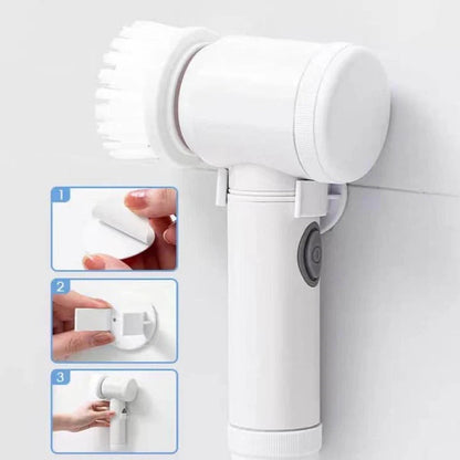 5-in-1 Rechargeable Magic Cleaning Brush – Powerful Deep Cleaning Tool