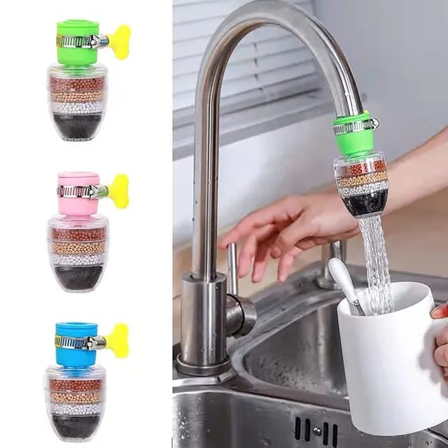 Faucet Filter Shower Head – Anti-Splash Water Saver