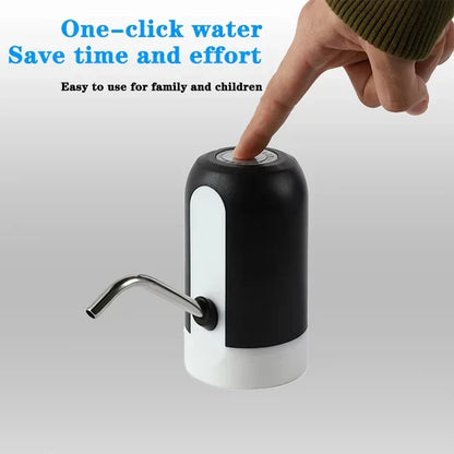 Automatic Water Bottle Pump – USB Rechargeable Dispenser