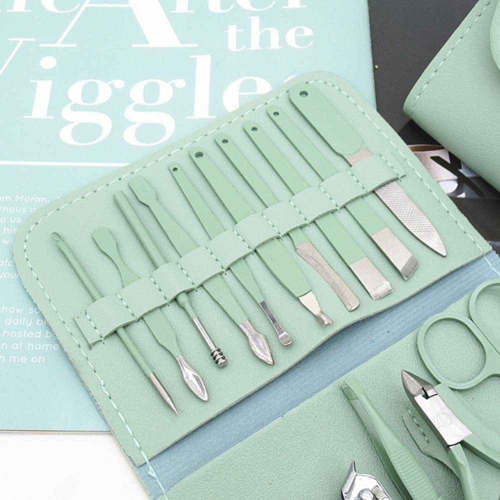 16-Piece Nail Care Kit – Manicure & Pedicure Set with Travel Case