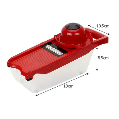 10-in-1 Mandoline Slicer – Vegetable Cutter & Grater