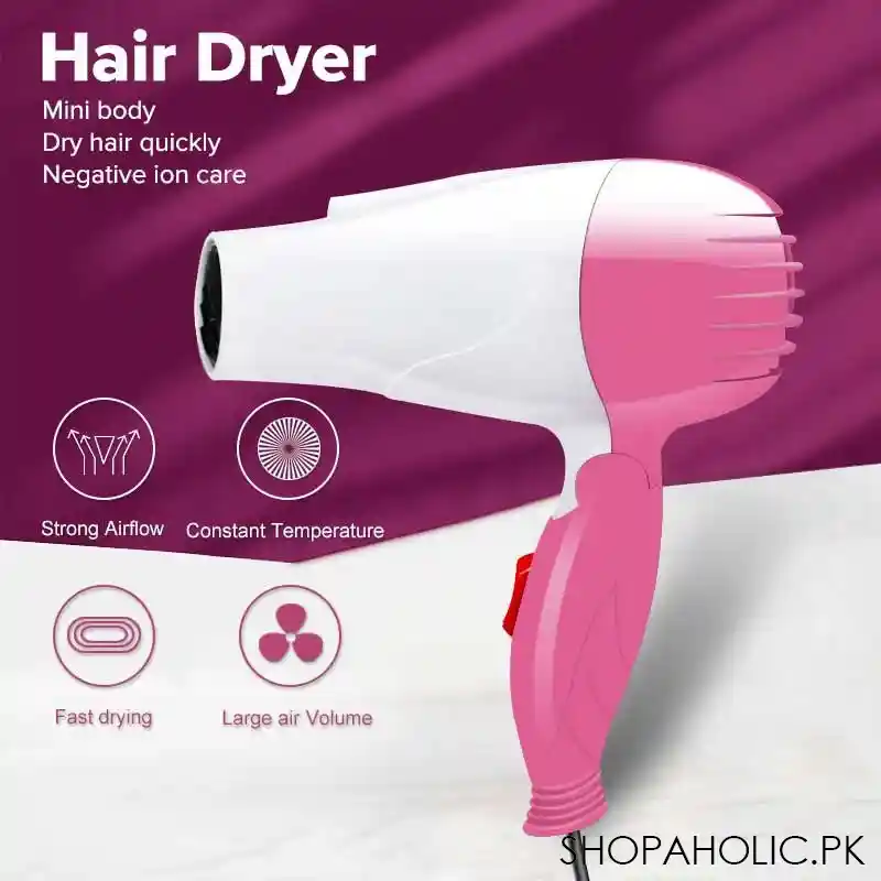 Nova Foldable Hair Dryer – Quick Dry Styling