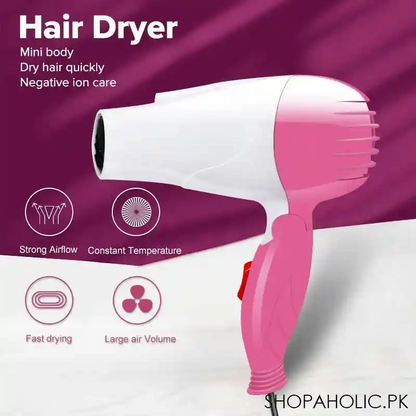 Nova Foldable Hair Dryer – Quick Dry Styling