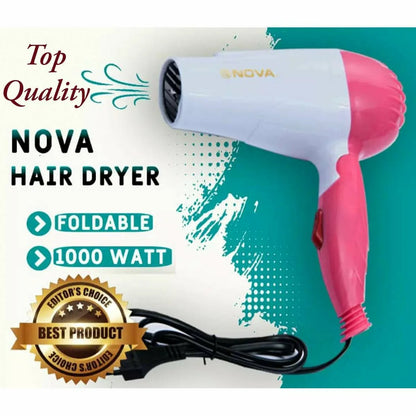 Nova Foldable Hair Dryer – Quick Dry Styling